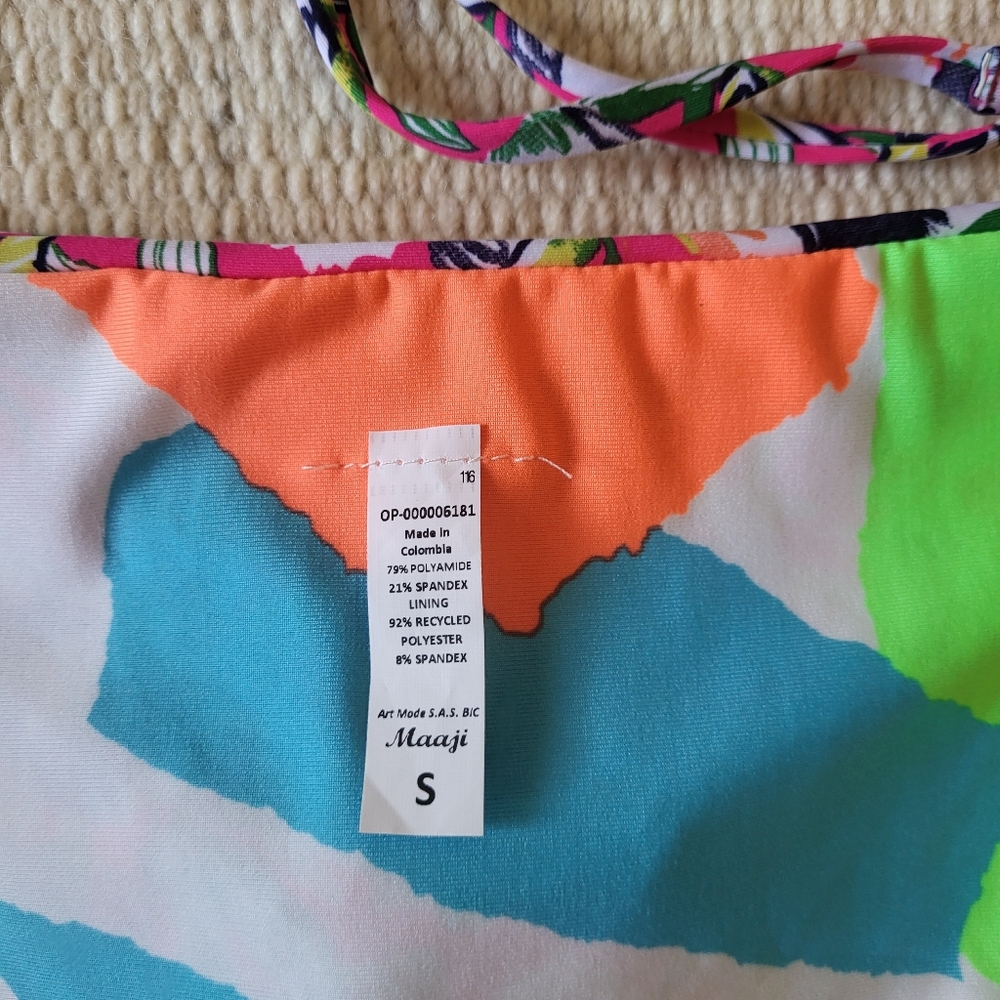 NWT Maaji Reversible Bikini Set Size Small - Picture 6 of 11